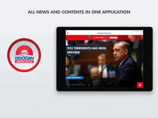 Erdoğan android App screenshot 2